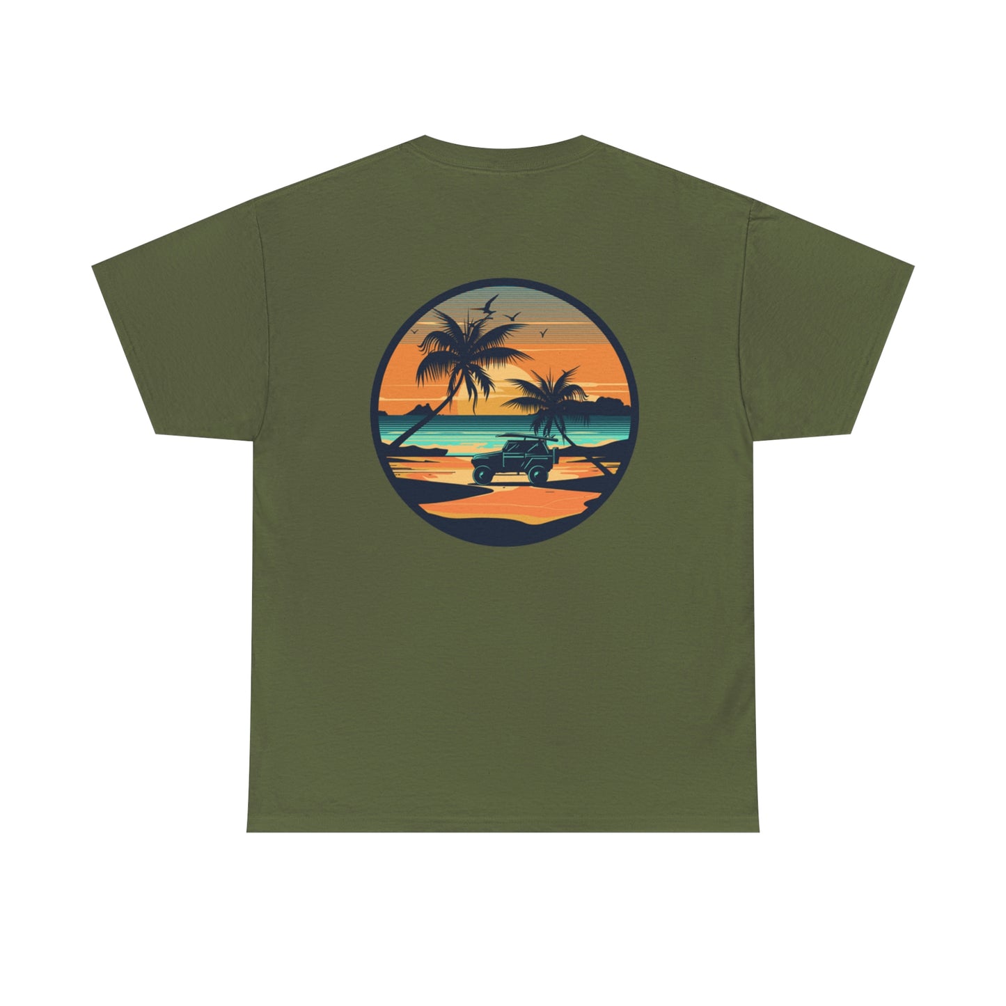 ICE COAST Summer Surf Collection Sunset Tee