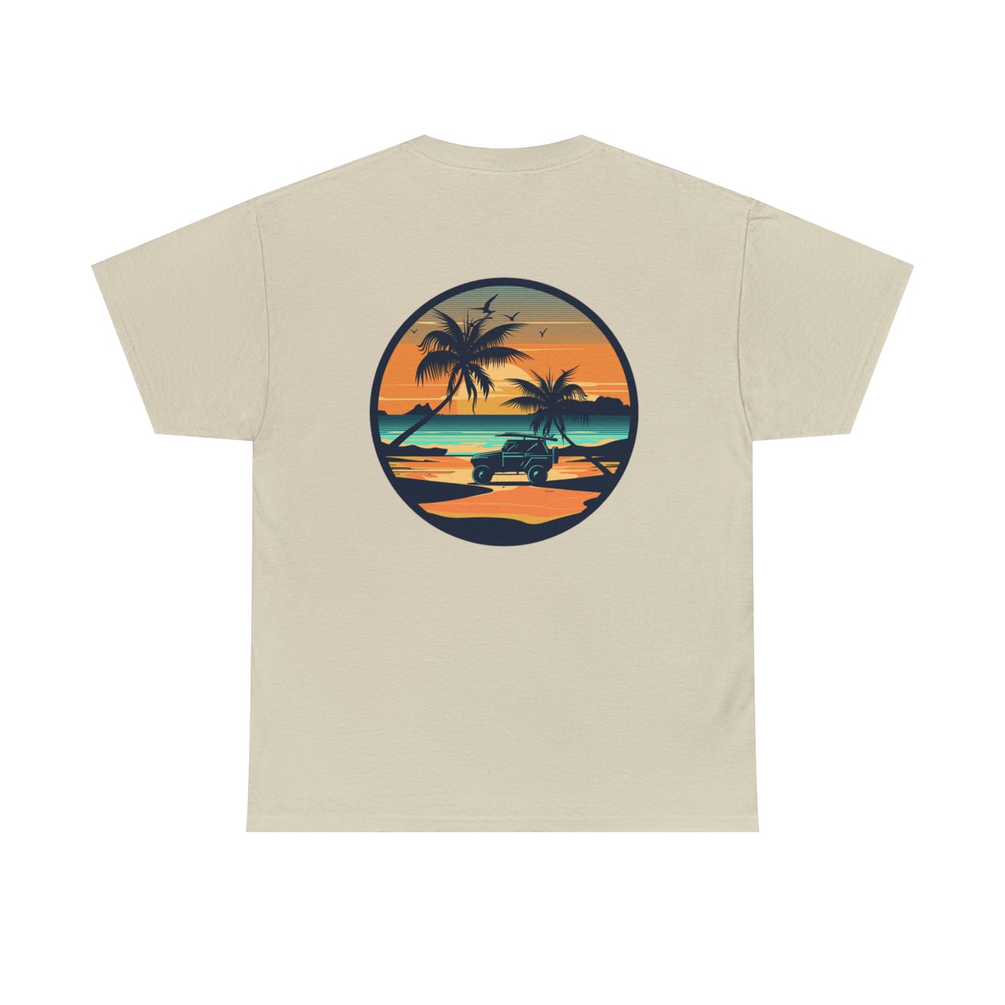 ICE COAST Summer Surf Collection Sunset Tee