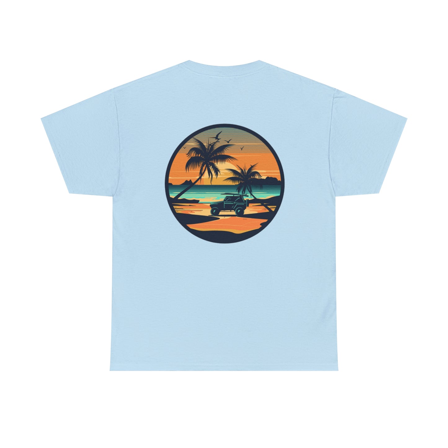 ICE COAST Summer Surf Collection Sunset Tee