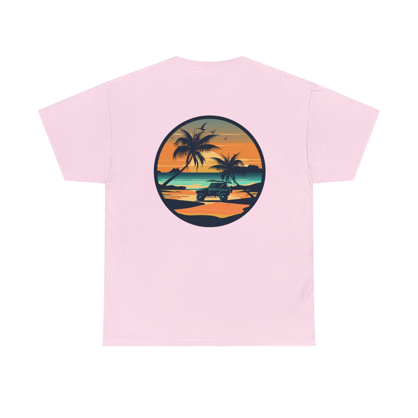ICE COAST Summer Surf Collection Sunset Tee