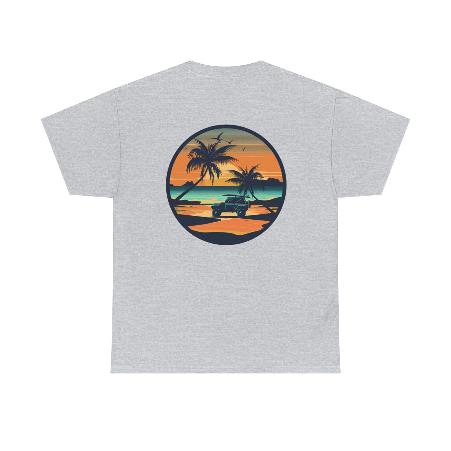 ICE COAST Summer Surf Collection Sunset Tee
