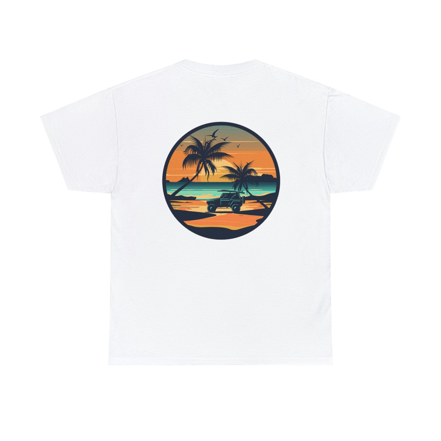 ICE COAST Summer Surf Collection Sunset Tee