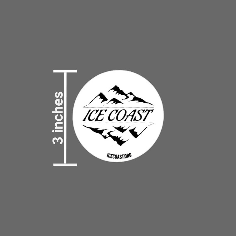 ICE COAST STICKER