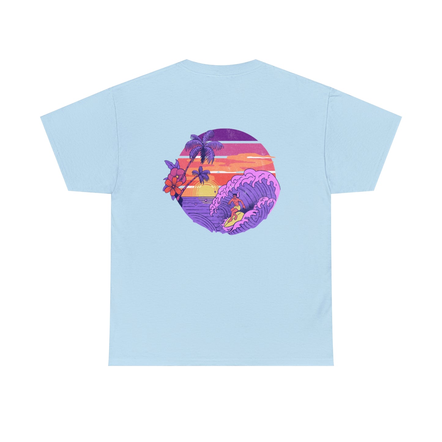 ICE COAST Summer Surf Collection Wave Tee