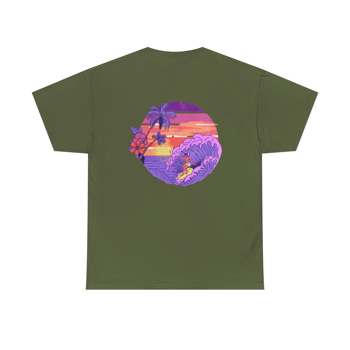 ICE COAST Summer Surf Collection Wave Tee